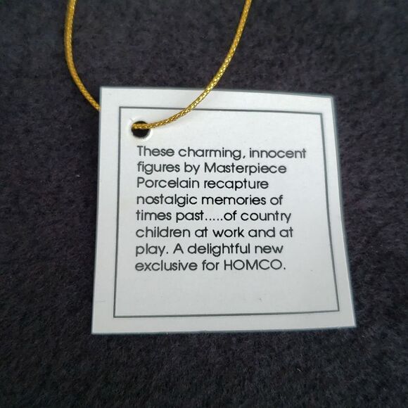 Vintage 1997 Circle of Friends by Masterpiece for Homco Porcelain Figurine #1117 - Picture 8 of 9